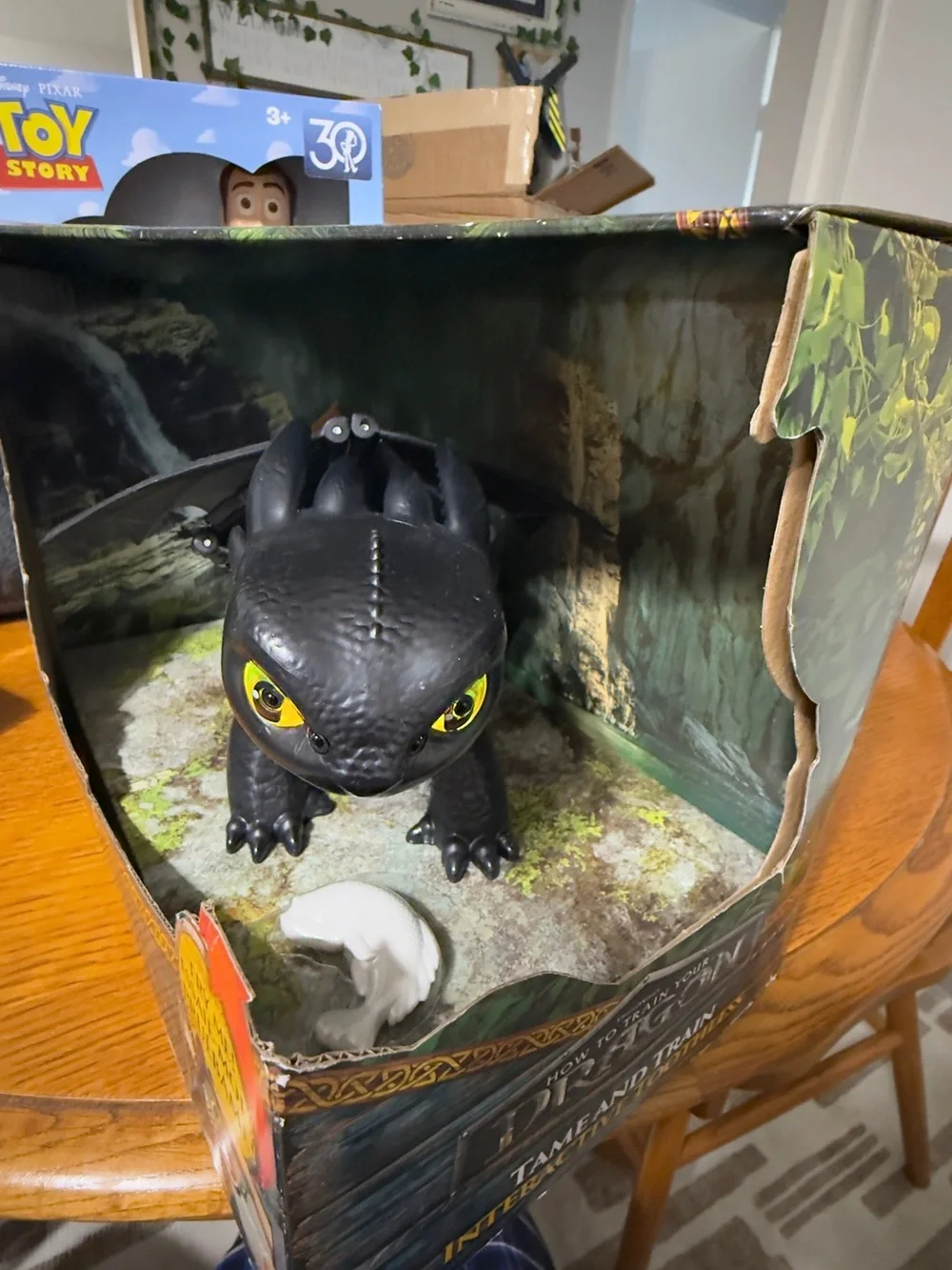 DreamWorks Toothless Black Interactive Dragon Figure